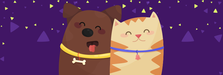 The differences and similarities between cats and dogs